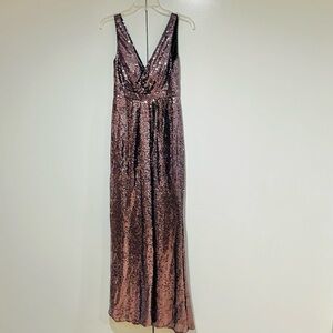 Elegant Sequin Gown
